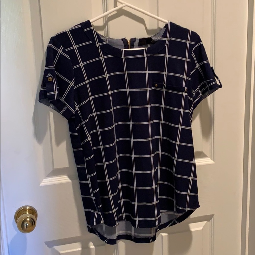 Blue blouse